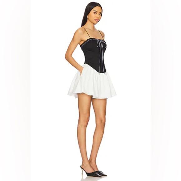 For Love and Lemons Annabella Mini Dress Size Medium NWT - Picture 3 of 5